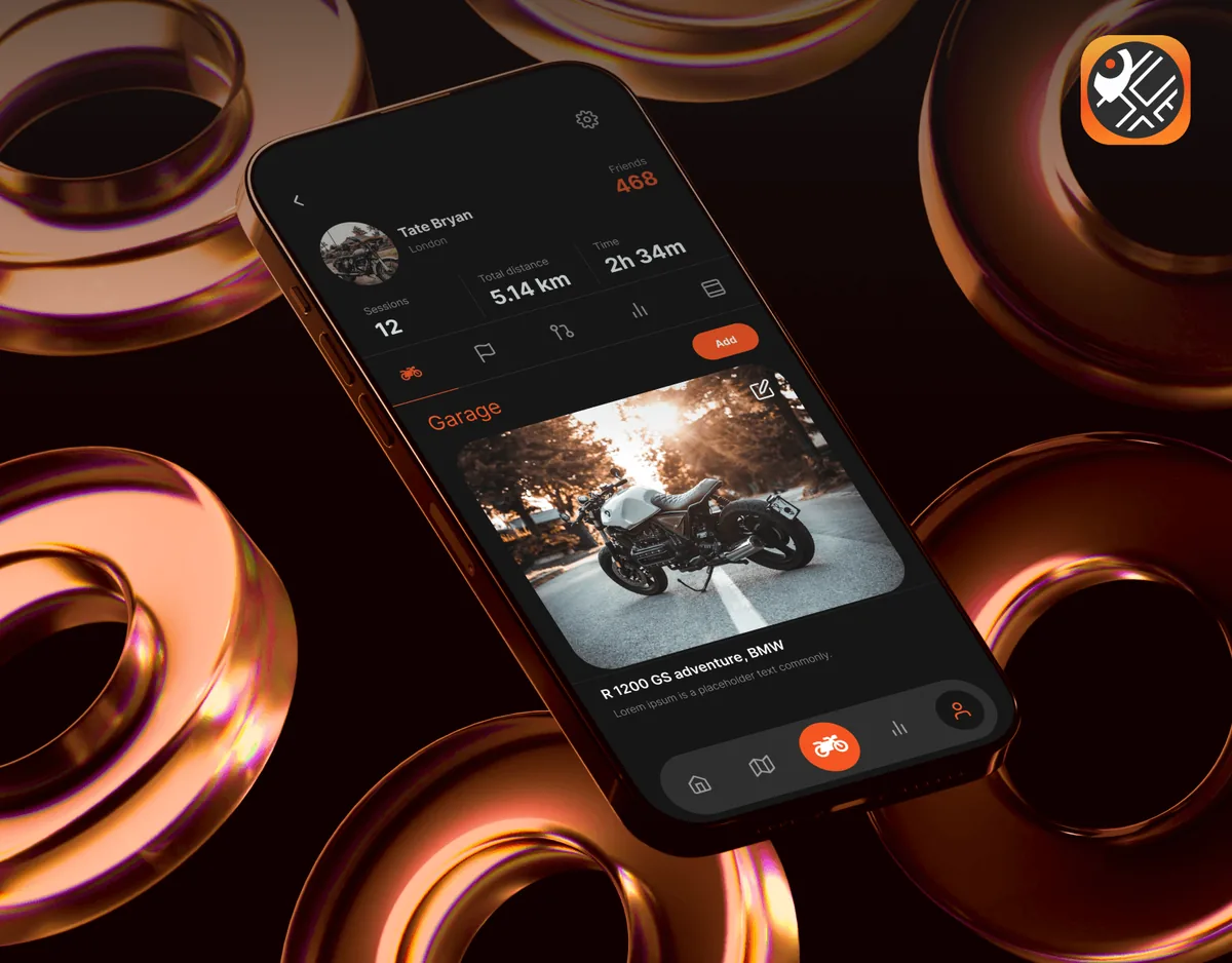 Motorcycle Tracking App